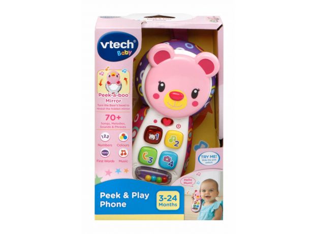 موبایل خرس صورتی Vtech, تنوع: 502753vt-Pink, image 