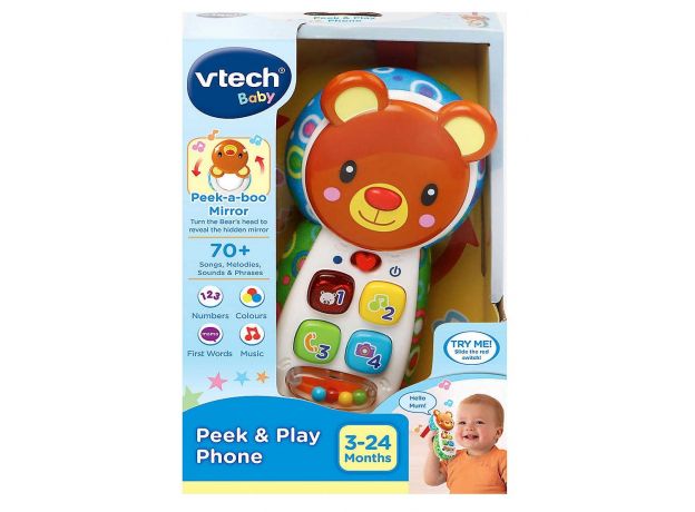 موبایل خرس قهوه‌ای Vtech, تنوع: 502703vt-Brown, image 