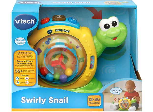 حلزون موزیکال سبز Vtech, image 