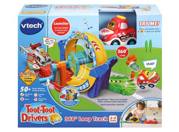 پیست چرخشی Toot Toot Smart Wheel Vtech, image 