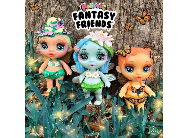 عروسک رنگین کمانی پوپسی سورپرایز مدل Poopsie Fantasy Friends, image 13