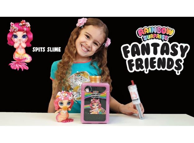 عروسک رنگین کمانی پوپسی سورپرایز مدل Poopsie Fantasy Friends, image 16