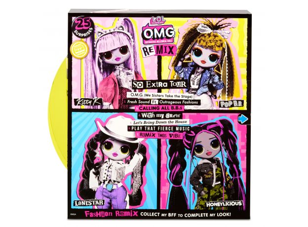 عروسک LOL Surprise سری OMG Remix مدل Pop B.B., تنوع: 567257-Pop B.B., image 6