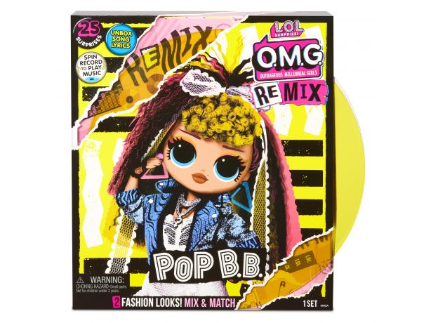 عروسک LOL Surprise سری OMG Remix مدل Pop B.B., تنوع: 567257-Pop B.B., image 7