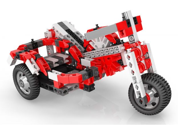 بلاک ساختنی Engino اینونتور 90 در 1 مدل موتوردار قرمز, image 10