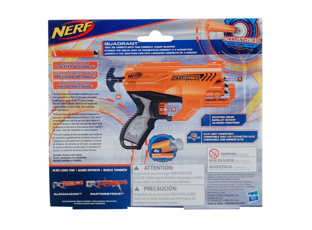 تفنگ نرف Nerf مدل Quadrant Accustrike, image 6