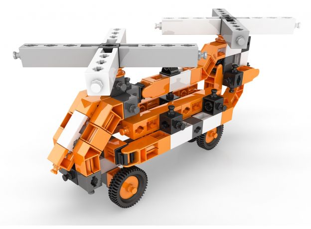 بلاک ساختنی Engino اینونتور 50 در 1 مدل موتوردار نارنجی, image 5