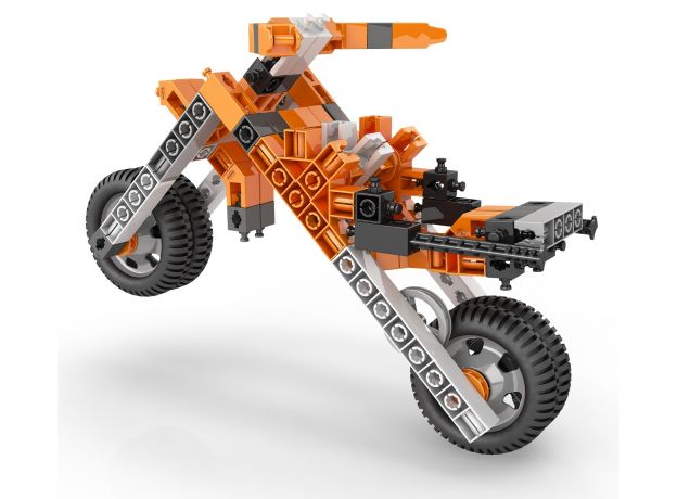 بلاک ساختنی Engino اینونتور 50 در 1 مدل موتوردار نارنجی, image 6