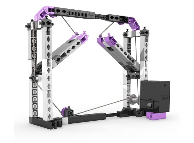 بلاک ساختنی Engino اینونتور 30 در 1 مدل موتوردار بنفش, image 10