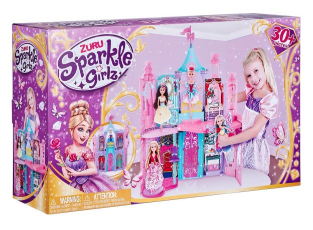 قصر رویایی 30 تکه عروسک های Sparkle Girlz, image 5