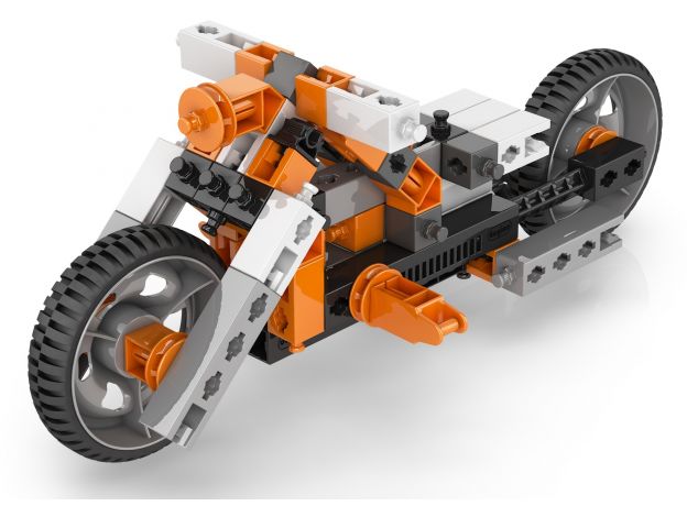 بلاک ساختنی Engino اینونتور 50 در 1 مدل موتوردار نارنجی, image 9