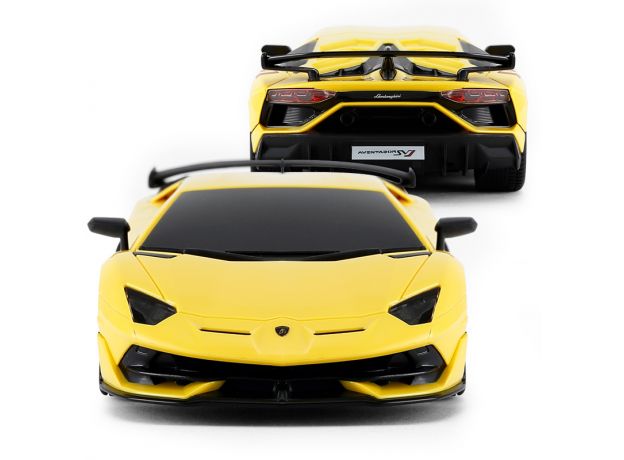 ماشین کنترلی لامبورگینی Aventador SVJ زرد راستار با مقیاس 1:24, تنوع: 96100-Yellow, image 3