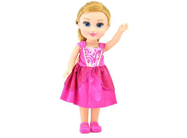 عروسک 33 سانتی پرنسسی Sparkle Girlz مدل Princess با لباس صورتی, تنوع: 100287 - Dark Pink, image 5