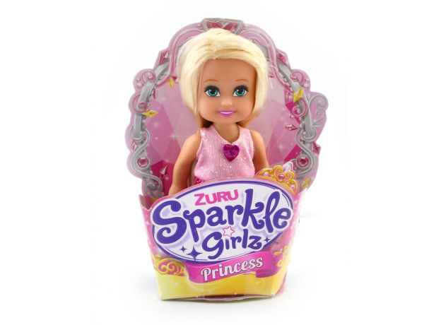 عروسک کاپ کیکی Sparkle Girlz مدل Princess (با لباس صورتی), image 