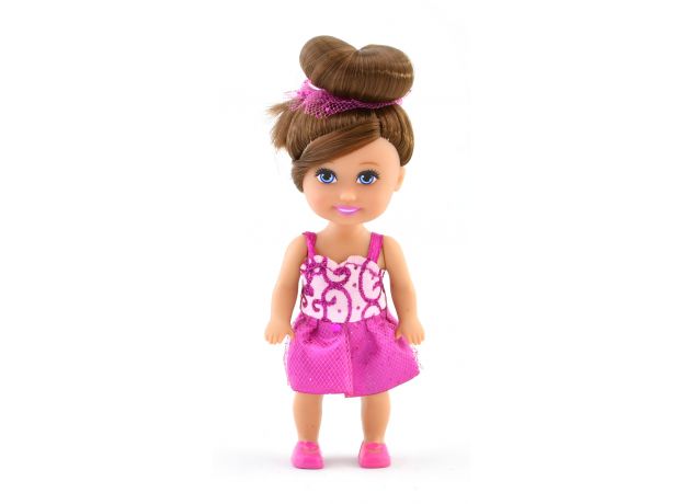 عروسک کاپ کیکی Sparkle Girlz مدل Ballerina (با لباس صورتی و موی قهوه‌ای), image 4