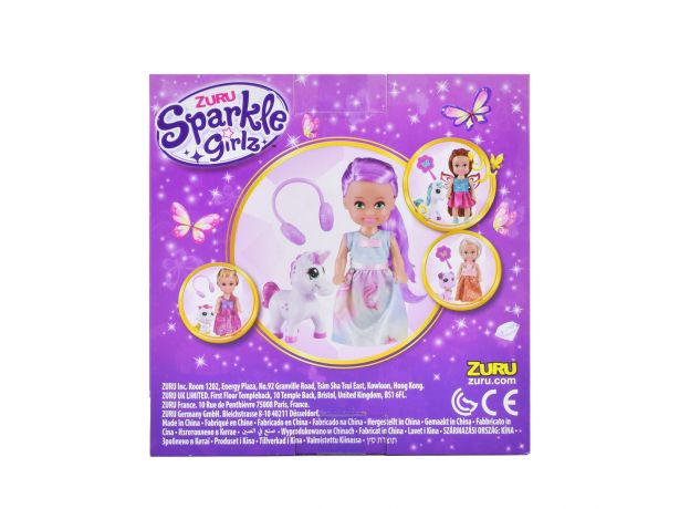 عروسک Sparkle Girlz به همراه حیوان خانگی (یونیکورن), image 4