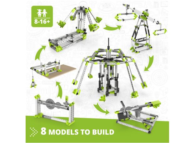 بلاک ساختنی Engino استیم 8 در 1 مدل شهربازی, image 12