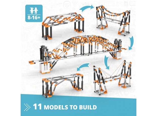 بلاک ساختنی Engino استیم 11 در 1 مدل معماری, image 5