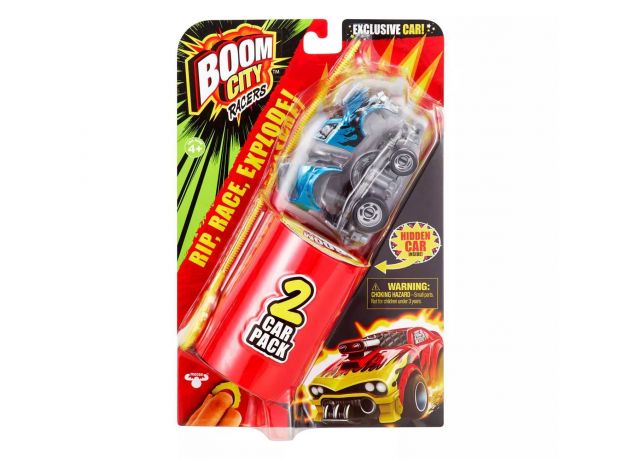 پک 2 تایی ماشین موشکی بوم سیتی Boom City Racer مدل Fire It Up (آبی), image 6