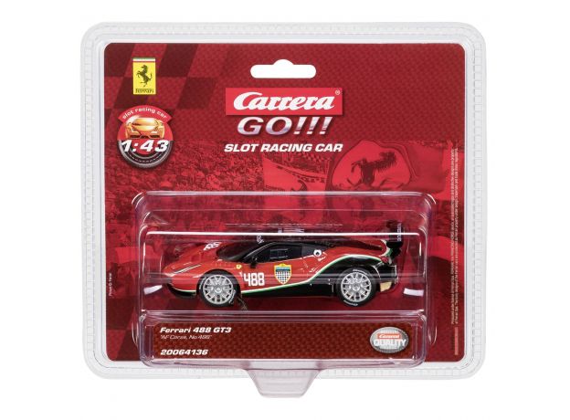 پک تکی ماشین مسابقه Carrera مدل فراری 488 GT3, image 