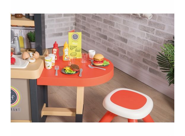 رستوران Smoby مدل Chef Corner  با قابلیت افزایش ارتفاع و 70 اکسسوری, image 21