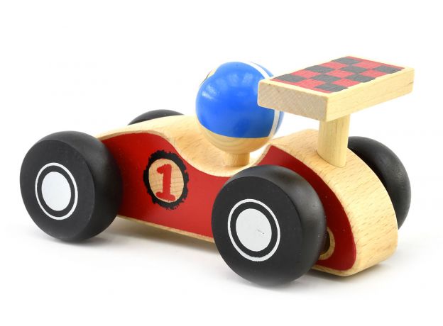 ماشین مسابقه چوبی پیکاردو (قرمز), تنوع: BZ-01-B-PD - Red, image 2