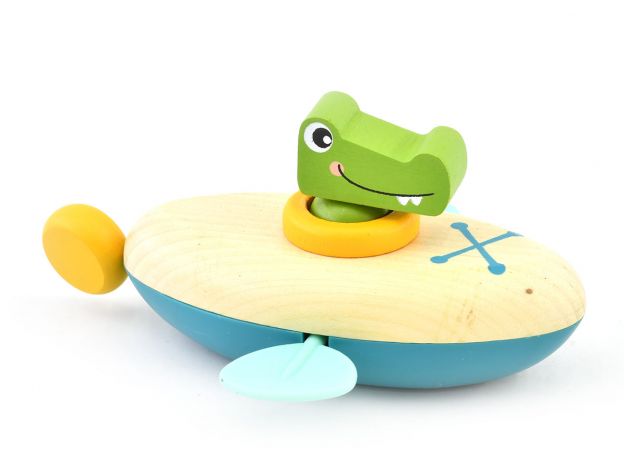 قایق کوکی چوبی پیکاردو با کروکودیل, تنوع: BZ-38-B-PD-Crocodile, image 7