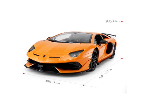 ماشین کنترلی لامبورگینی Aventador SVJ راستار با مقیاس 1:14 (نارنجی), image 3