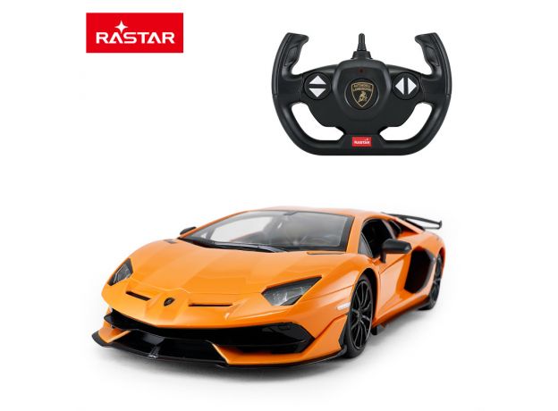 ماشین کنترلی لامبورگینی Aventador SVJ راستار با مقیاس 1:14 (نارنجی), image 