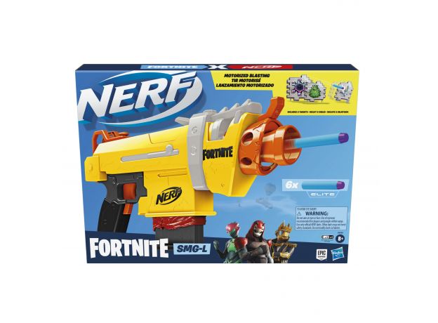 تفنگ نرف Nerf مدل Fortnite SMG-L, image 