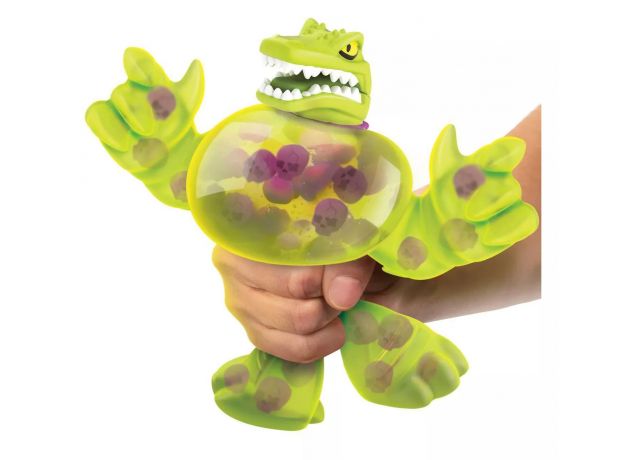 پک دو تایی عروسک های فشاری گو جیت زو Goo Jit Zu سری Dino X-Ray مدل Tritops و Shredz, image 2