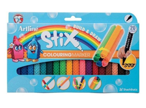 ماژیک نقاشی 20 رنگ Artline سری Stix, image 