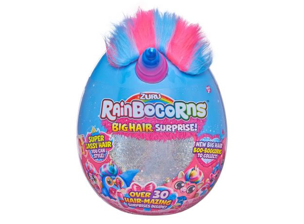 عروسک سورپرایزی رینبوکورنز RainBocoRns سری Big Hair Surprise با شاخ صورتی و بنفش, تنوع: 9213-Pink and Purple, image 11