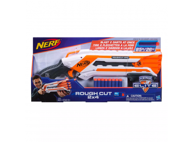 تفنگ نرف Nerf مدل Rough Cut, image 