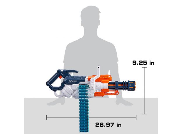 تفنگ‌ ایکس شات X-Shot مدل Crusherسفید, image 13