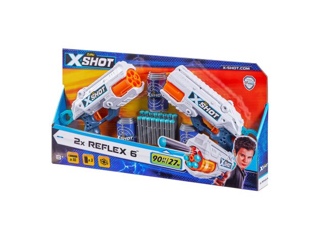تفنگ دوقلو ایکس شات X-Shot مدل Reflex6, image 6