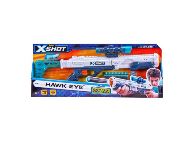 تفنگ ایکس شات X-Shot مدل  Hawk Eye, تنوع: 36435 - White, image 