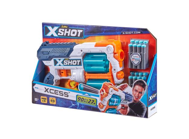 تفنگ 2 خشابه ایکس شات X-Shot مدلXcess, image 10