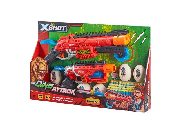 پک 2 تایی تفنگ ایکس شات X-Shot سری Dino Attack, image 9