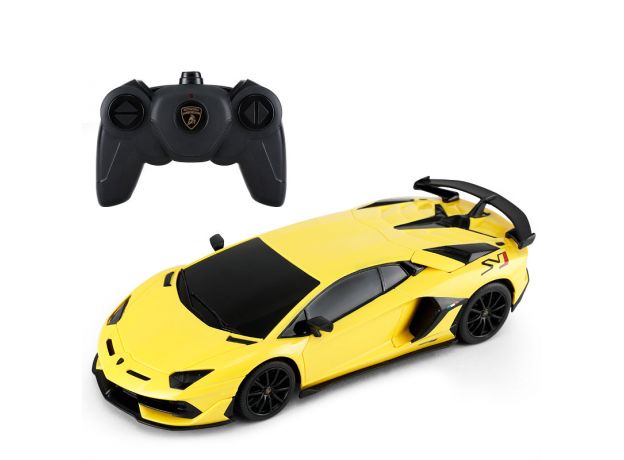 ماشین کنترلی لامبورگینی Aventador SVJ زرد راستار با مقیاس 1:24, تنوع: 96100-Yellow, image 5