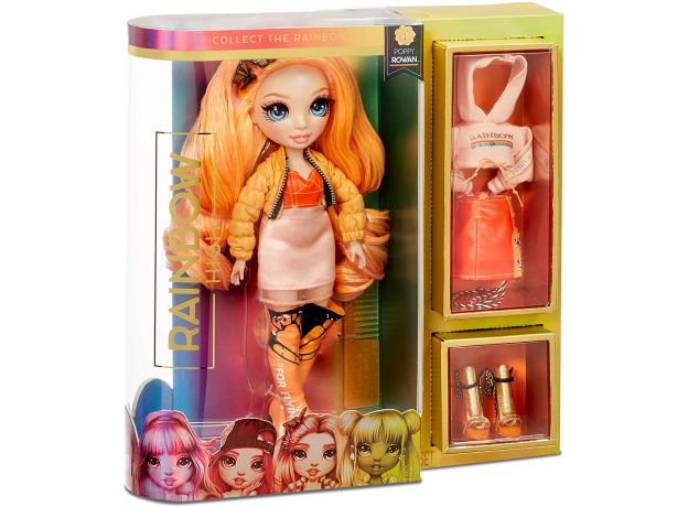 عروسک رنگین کمانی Rainbow High سری 1 مدل Poppy Rowan, image 5