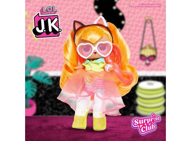 عروسک LOL Surprise سری J.K مدل Neon Q.T, image 9