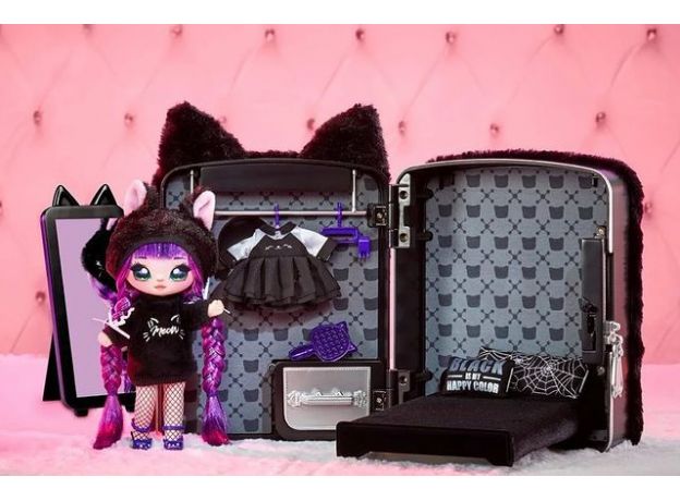 ست 3 در 1 نانانا سورپرایز Na! Na! Na! Surprise سری Backpack مدل Black Kitty, image 11