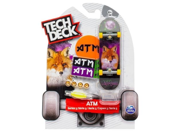 اسکیت انگشتی تک دک Tech Deck مدل ATM روباه, image 