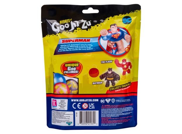 عروسک فشاری گو جیت زو Goo Jit Zu مدل سوپرمن, image 3