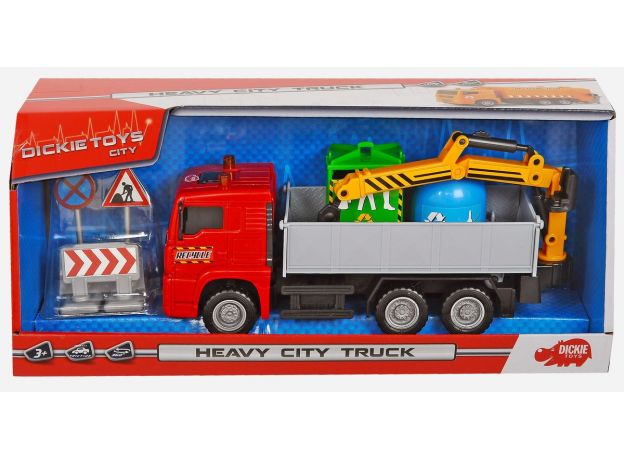 کامیون 20 سانتی Dickie Toys مدل حمل بازیافت, image 