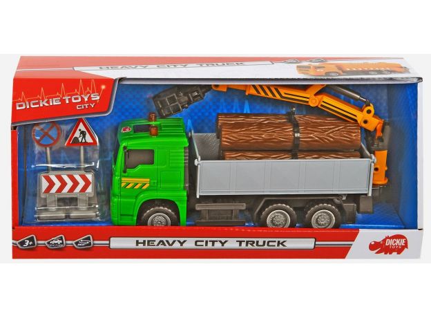 کامیون 20 سانتی Dickie Toys مدل حمل چوب, image 