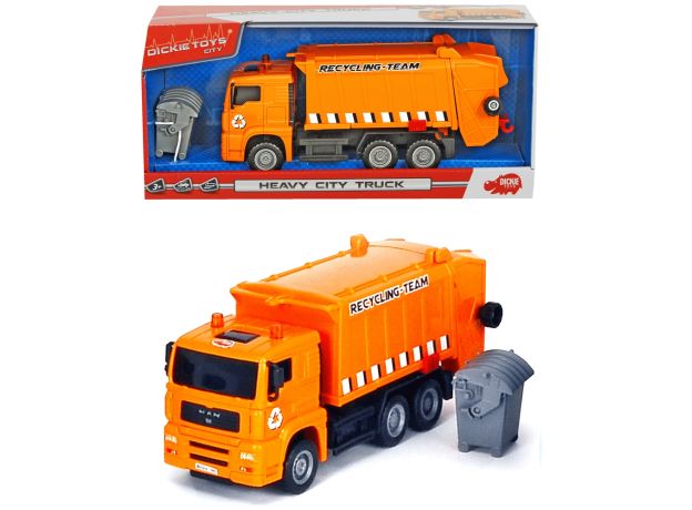 کامیون 20 سانتی Dickie Toys مدل حمل زباله, image 4