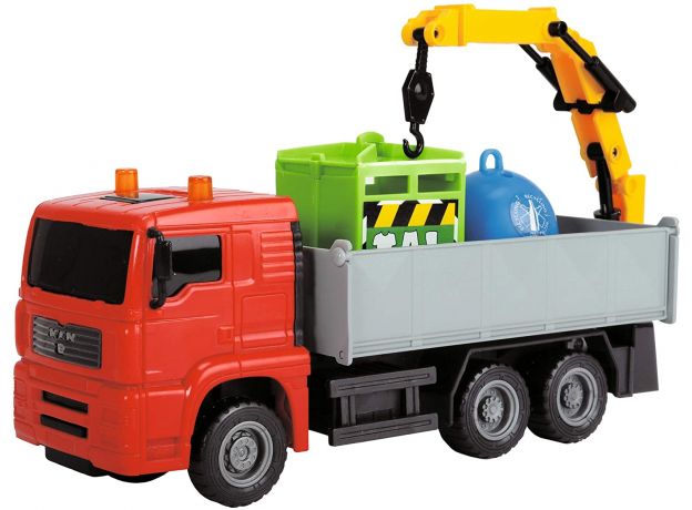 کامیون 20 سانتی Dickie Toys مدل حمل بازیافت, image 3