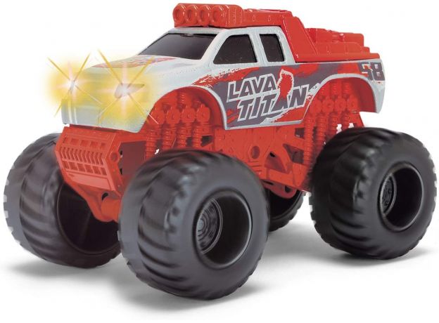 ماشین غول آسا 13 سانتی قرمز Monster Truck, image 3